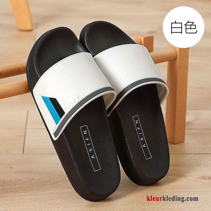 Heren Bovenkleding Slippers Groot Trend Mannen Zomer Grote Maten Badkamer Geel