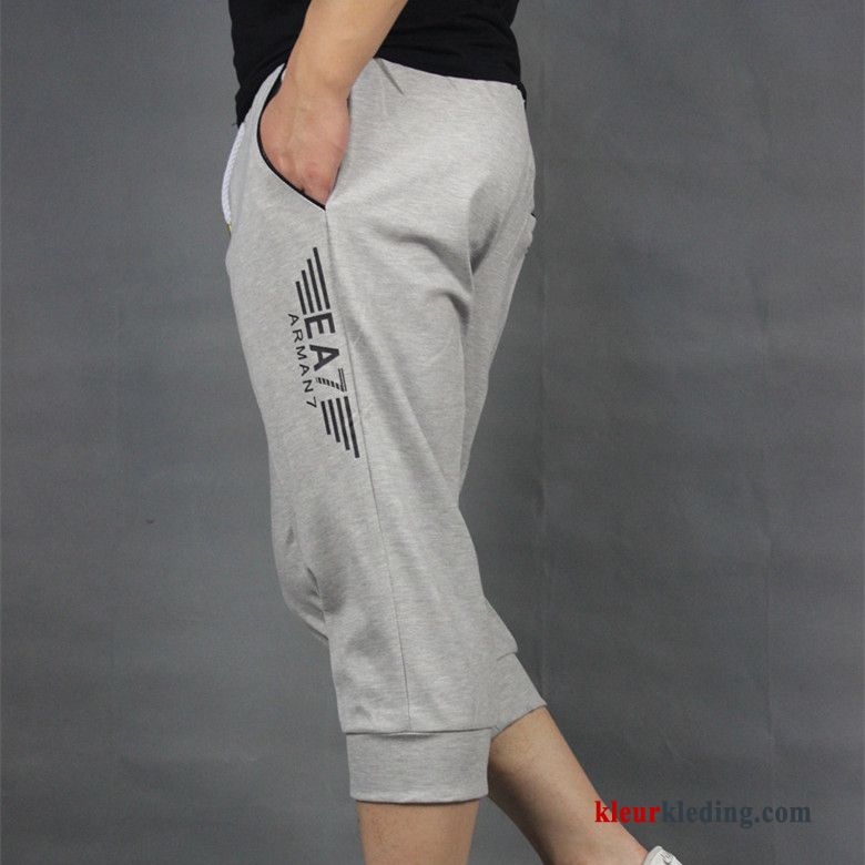 Heren Casual Capri Broek Korte Broek Hip-hop Trend Grote Maten Zomer Vet