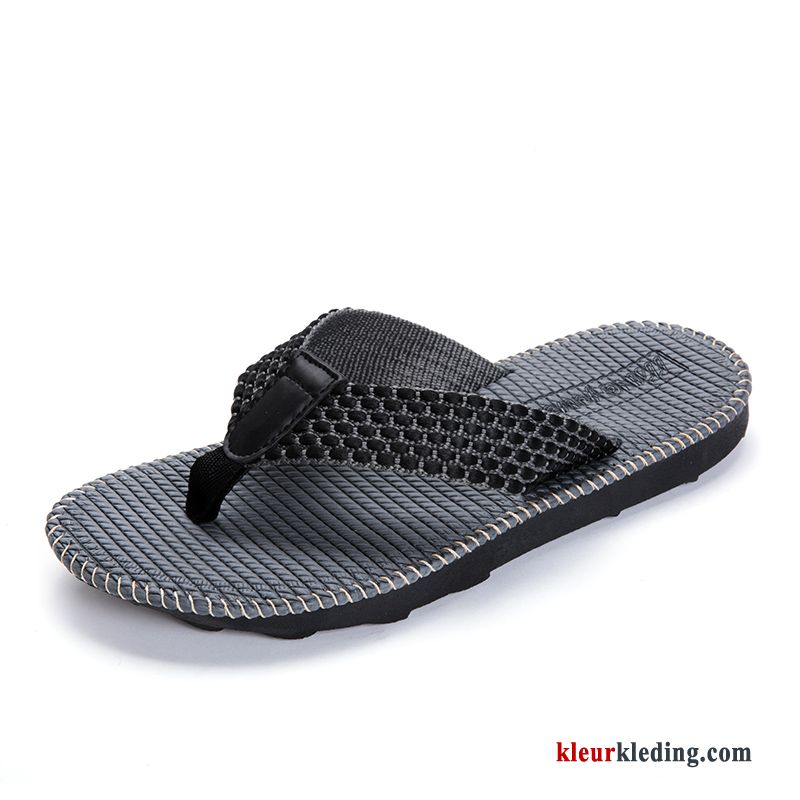 Heren Flip Flops Trend Pantoffels Casual Mannen Outdoor Zomer Strand Slipper Kaki