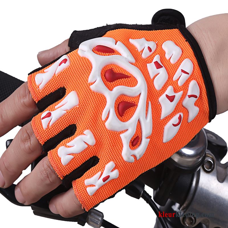 Heren Handschoen Halve Vinger Sport Dames Outdoor Kleur Paardrijden Fiets