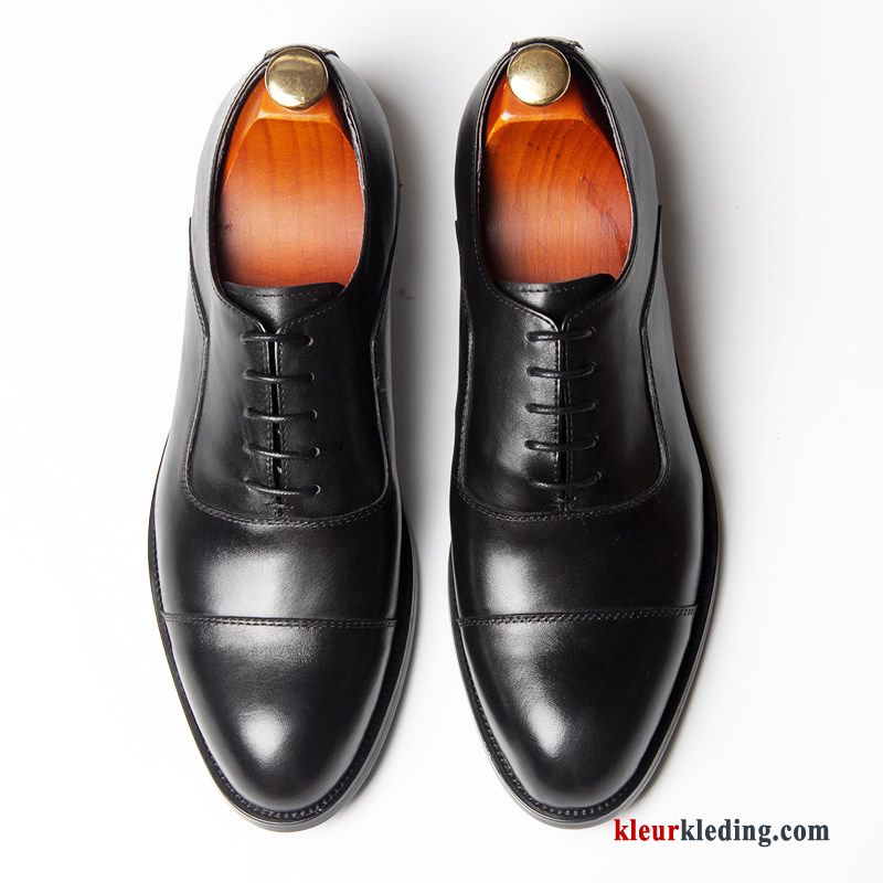 Heren Huwelijk Echt Leer Oxford Leren Schoenen Geklede Vintage Mannen Brits Rood