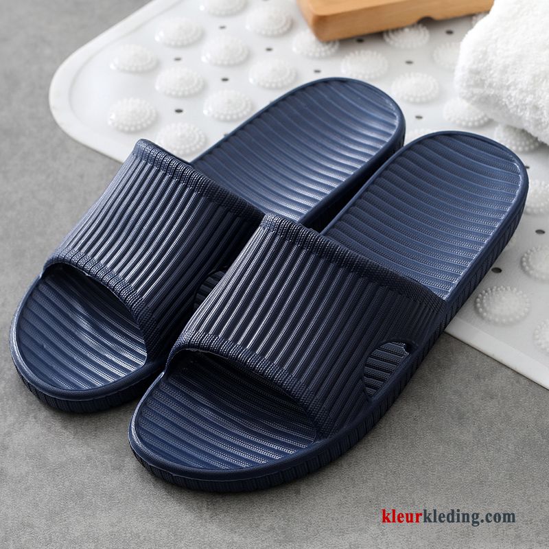 Heren Lovers Vrouw Slippers Badkamer Mannen Antislip Binnen Licht Grijs