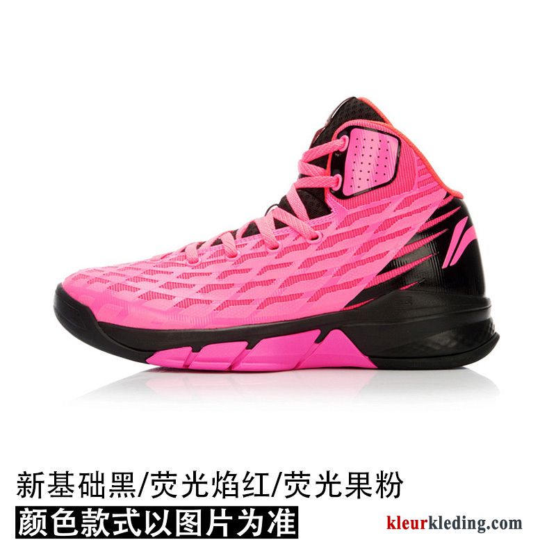 Heren Mannen Basketbal Sportschoenen Basketbalschoenen Laag Herfst Roze