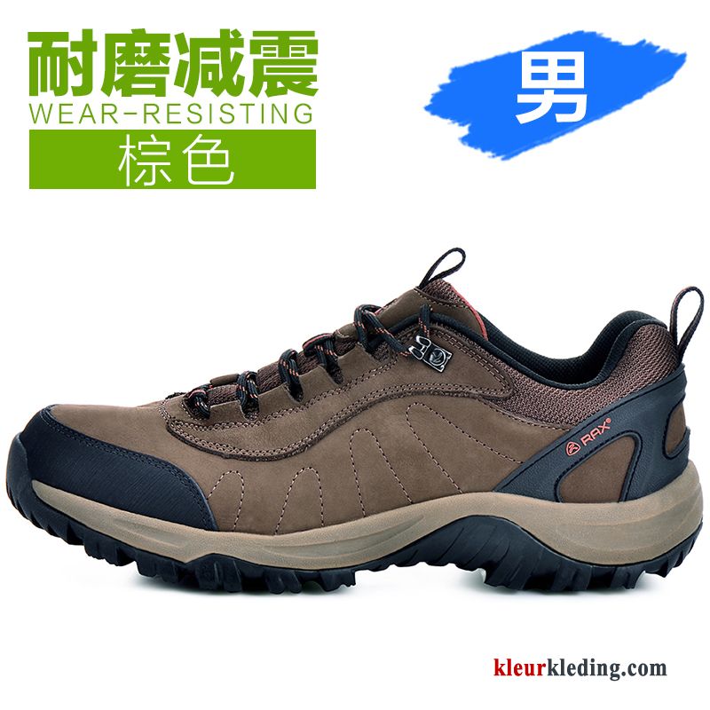 Heren Mannen Wandelschoenen Reis Vrouwen Antislip Trekking Bruin Outdoor