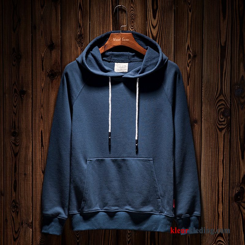 Heren Met Capuchon Trend Hoodie Sport Pullover Jas Herfst Student