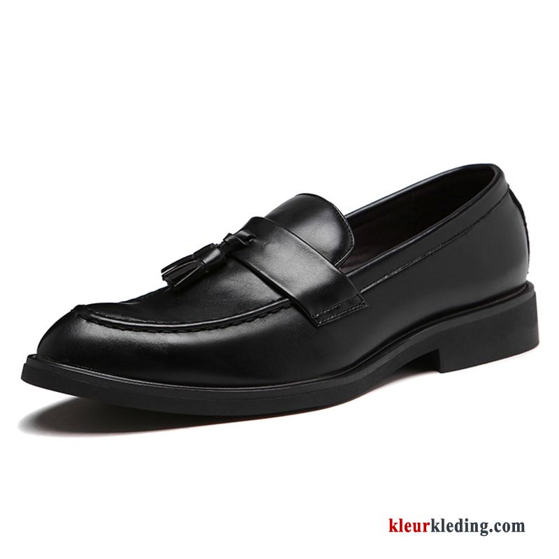 Heren Mocassins Loafers Leren Schoenen Bruin Pumps Bedrijf Mannen Mode Laag