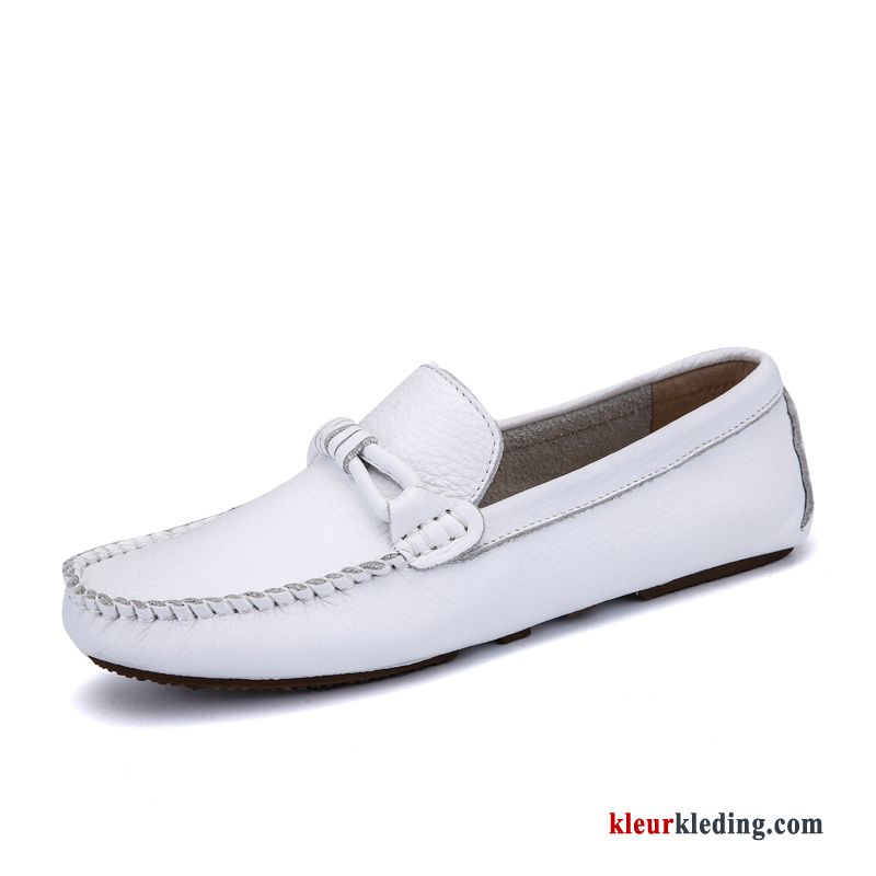 Heren Mocassins Mocassin Chauffeurs Schoenen Mannen Bootschoenen Licht Echt Leer Slip On Casual