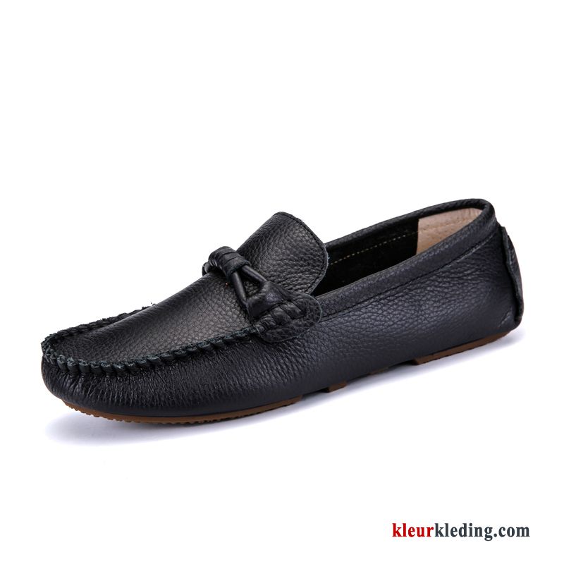 Heren Mocassins Mocassin Chauffeurs Schoenen Mannen Bootschoenen Licht Echt Leer Slip On Casual