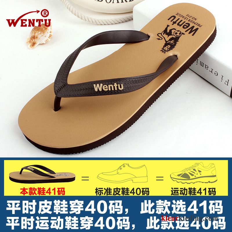 Heren Pantoffels Schoenen Zomer Antislip Trend Badkamer Strand Slipper