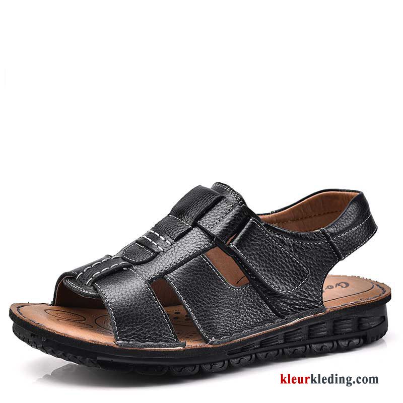 Heren Sandaal Antislip Strand Zachte Zolen Zomer Pantoffels Trend Casual Mannen