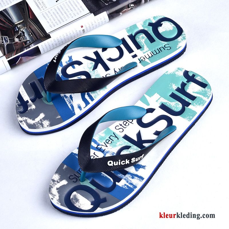 Heren Slipper Outdoor Student Persoonlijk Trend Kleur Brits Casual Zomer