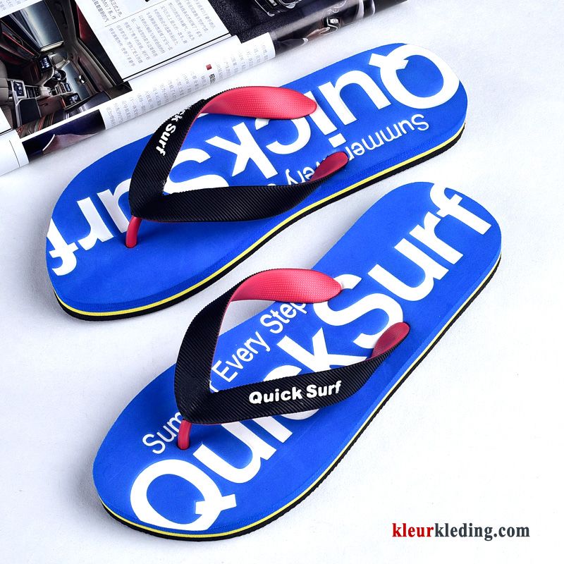 Heren Slipper Outdoor Student Persoonlijk Trend Kleur Brits Casual Zomer