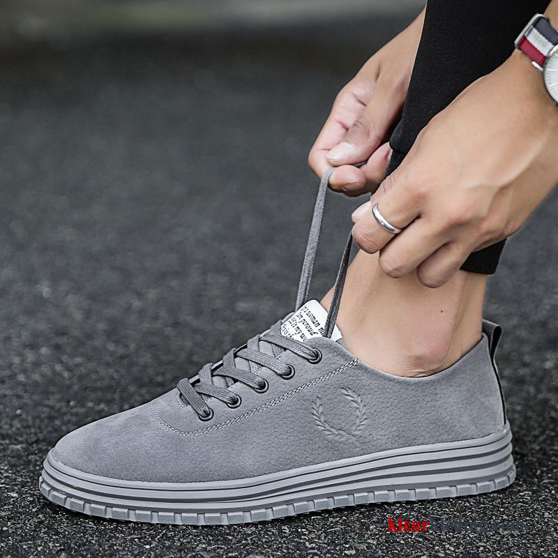 Heren Sportschoenen Mannen Casual Schoenen Herfst Trend 2018 Skateboard Schoenen Student Kaki