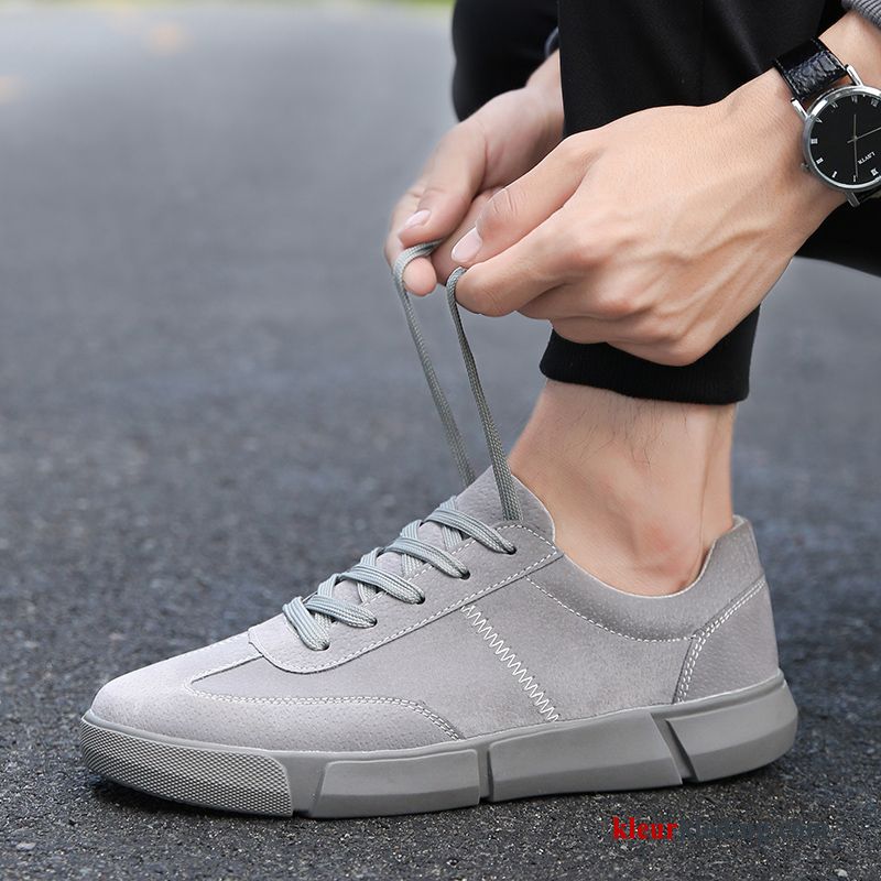 Heren Sportschoenen Mannen Casual Schoenen Herfst Trend 2018 Skateboard Schoenen Student Kaki