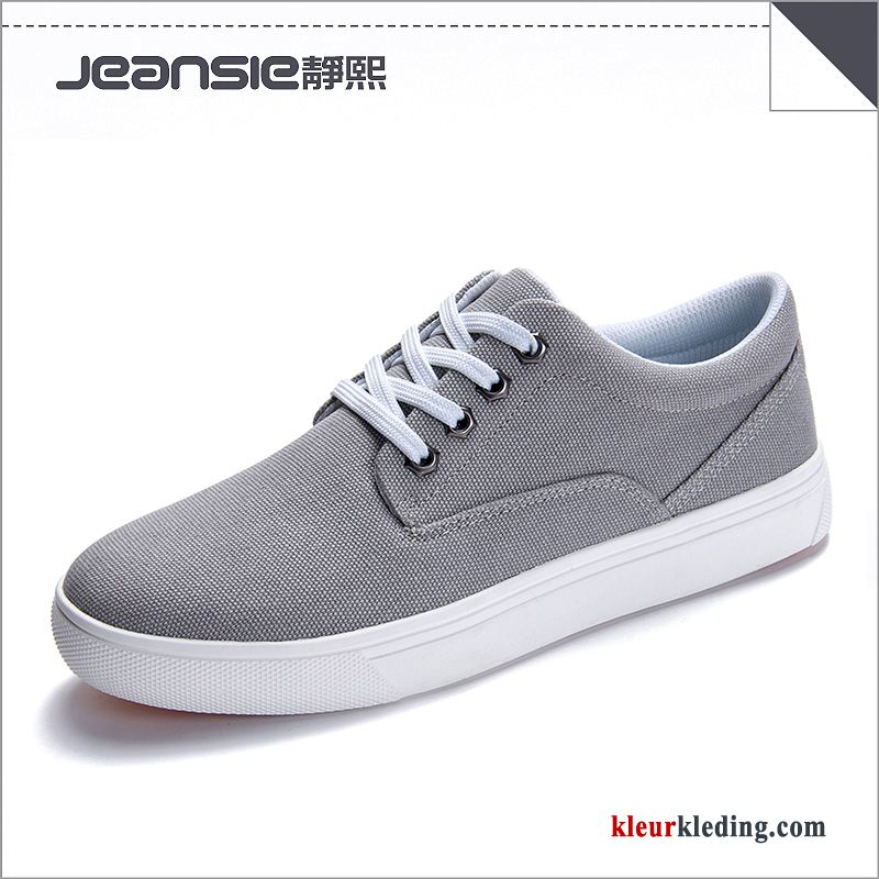 Heren Sportschoenen Mannen Zomer Canvas Trend Schoenen Kleur Casual Textiel