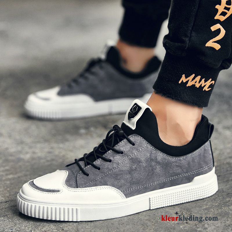 Heren Sportschoenen Schoenen Alle Wedstrijden Trend Mannen Sport Casual Voorjaar Skateboard Schoenen Rood Zwart