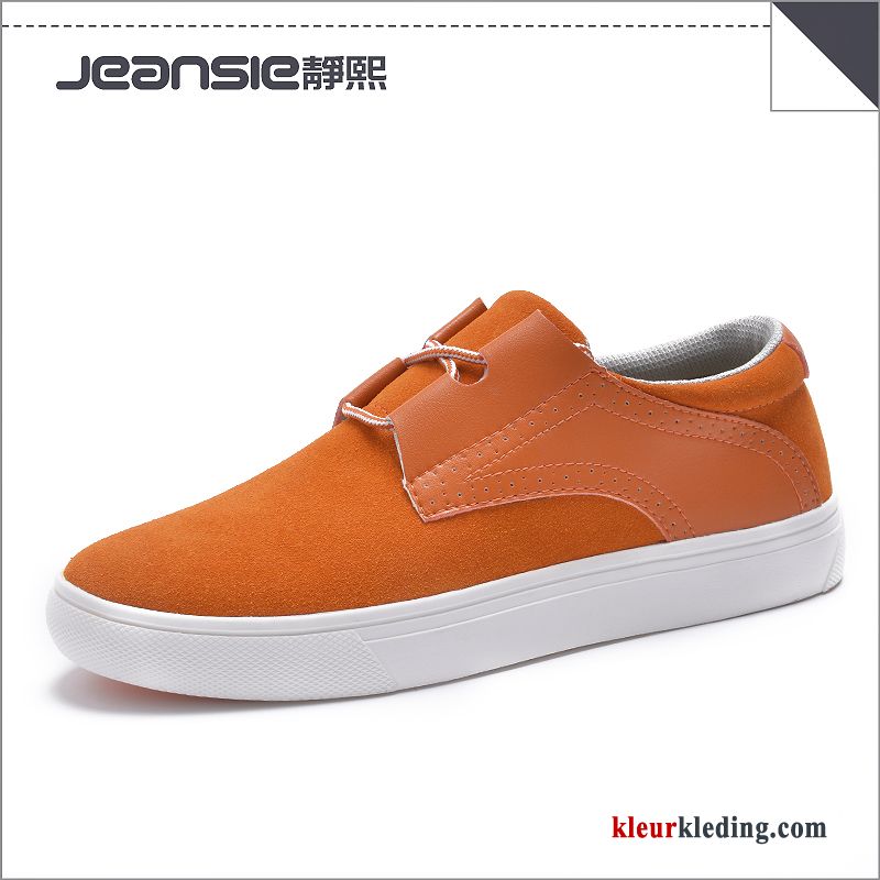 Heren Sportschoenen Trend Laag Winter Skateboard Schoenen Sport Plat Casual Mannen Geel