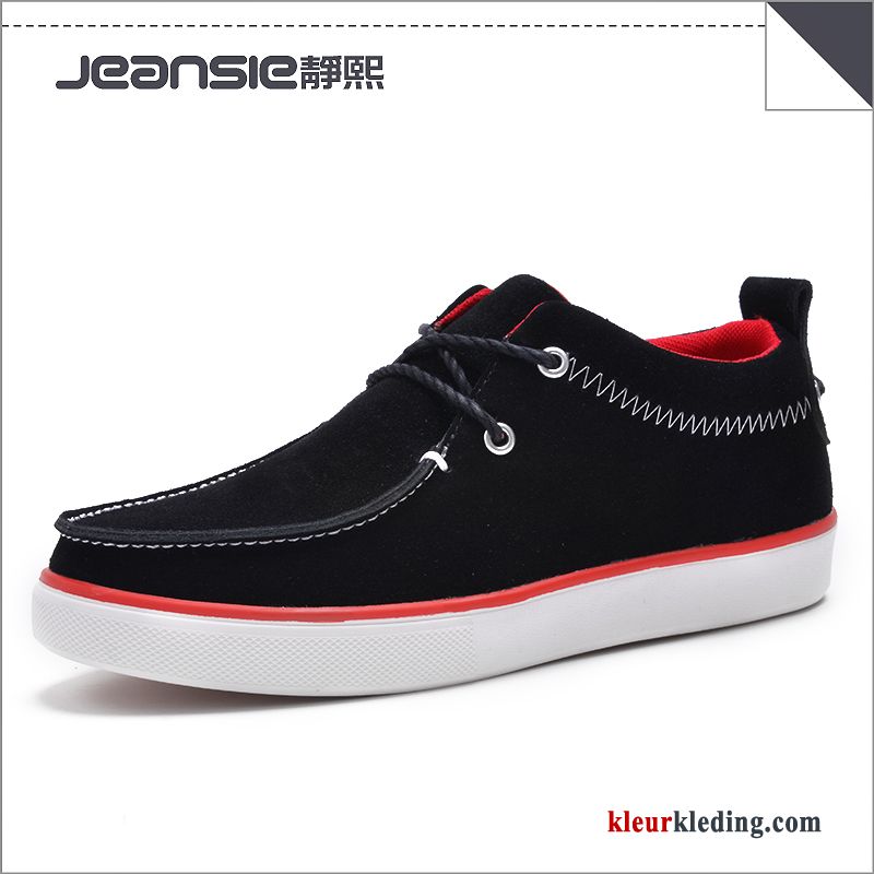 Heren Sportschoenen Trend Schoenen Alle Wedstrijden Casual Mannen Skateboard Schoenen Suede Herfst Blauw