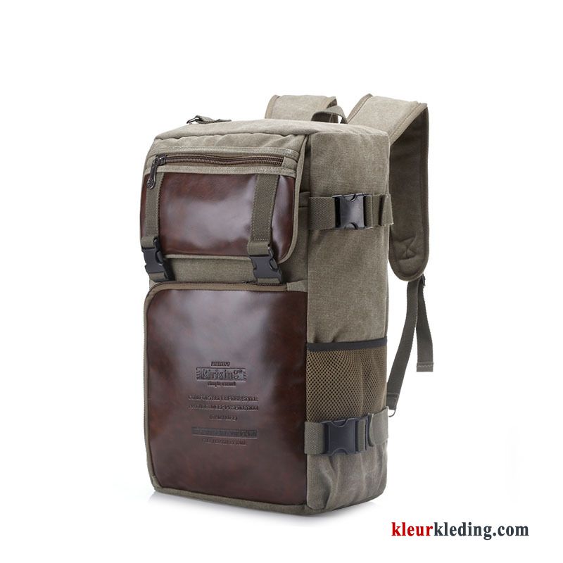 Heren Wandelrugzak Rugzak Casual Nieuw Mode Trend Multi-purpose Alpinisme Canvas