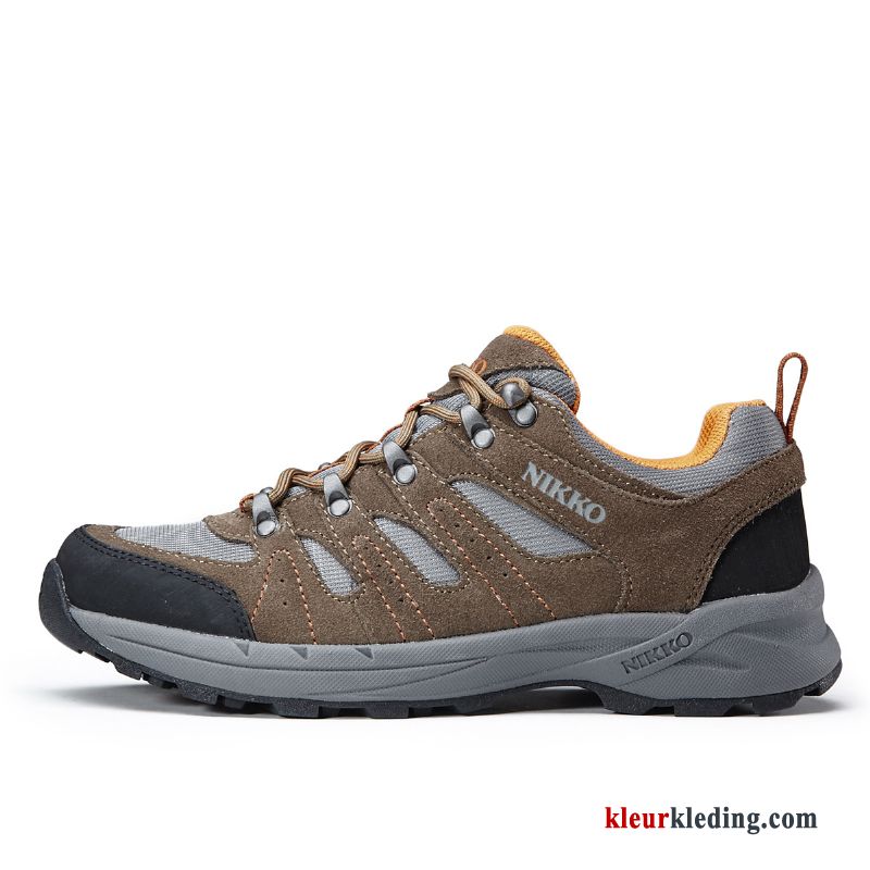 Heren Wandelschoenen Outdoor Antislip Herfst Schoenen Korte Winter Trekking Mannen Groen