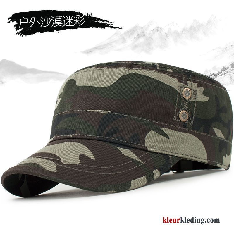 Honkbal Hoed Petten Heren Herfst Sport Zonnehoeden Trend Camouflage Zwart