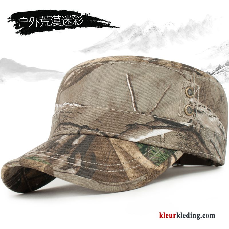 Honkbal Hoed Petten Heren Herfst Sport Zonnehoeden Trend Camouflage Zwart