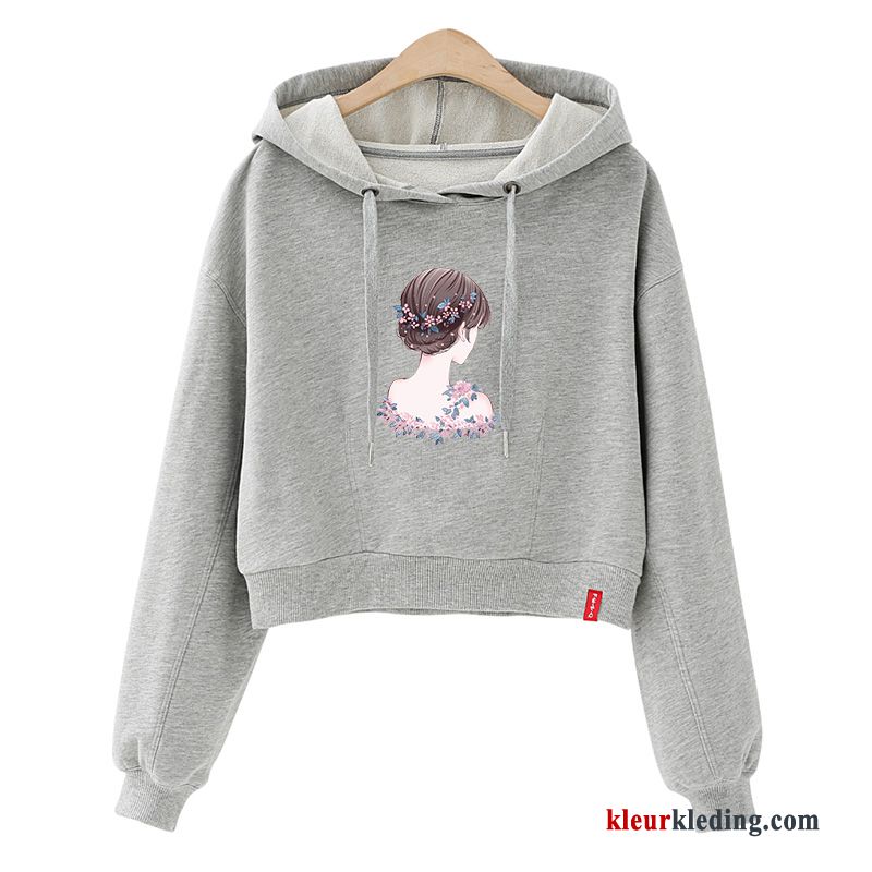 Hoodie Super Jas Losse Dames Nieuw Voorjaar Dunne Student