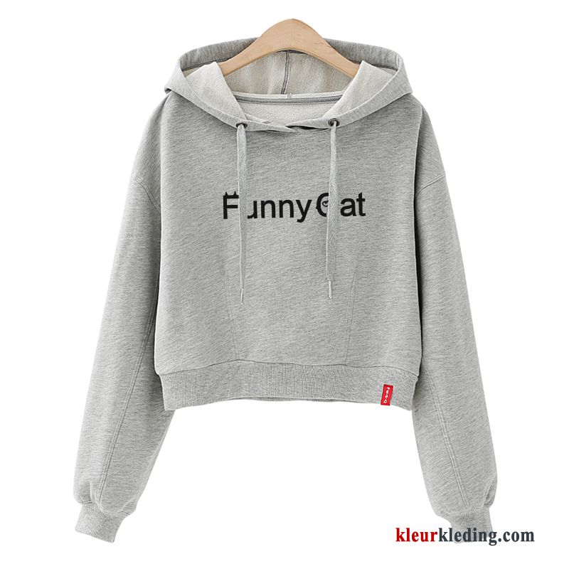 Hoodie Super Jas Losse Dames Nieuw Voorjaar Dunne Student