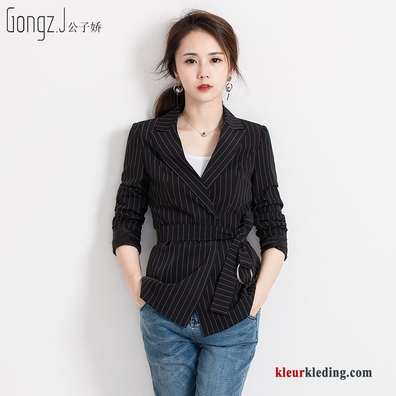 Jack Dames Lang Lange Mouwen Jas 2018 Voorjaar Herfst Blazer