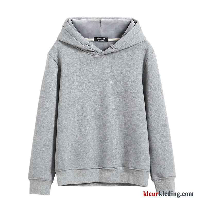 Lange Mouwen Losse Dames Vrouw Plus Kasjmier Hoodie Student Trend