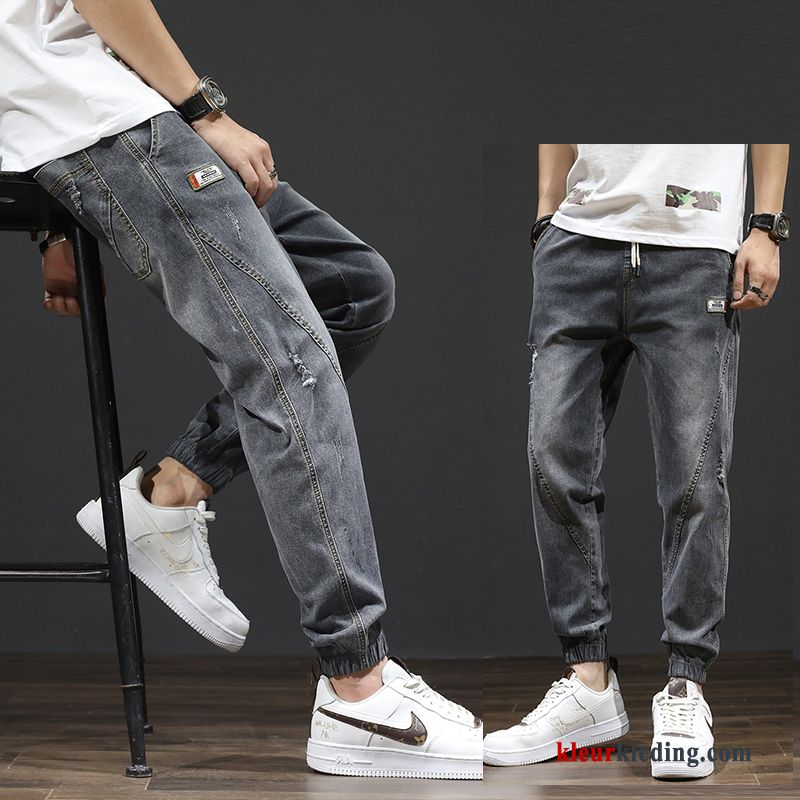 Licht Harlan Casual Spijkerbroek Jeans Dunne Heren Losse Trend