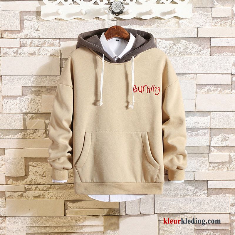 Losse Hoodie Heren Mannelijk Student Trend Herfst Gaten