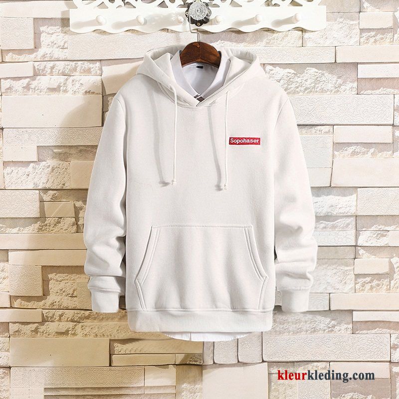 Losse Hoodie Heren Mannelijk Student Trend Herfst Gaten