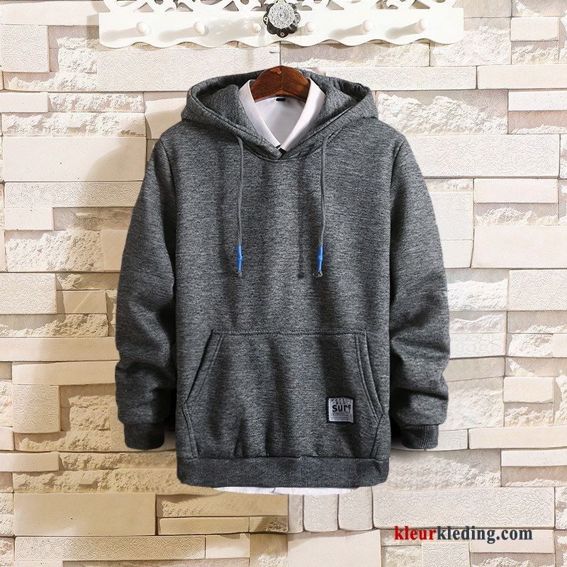 Losse Hoodie Heren Mannelijk Student Trend Herfst Gaten