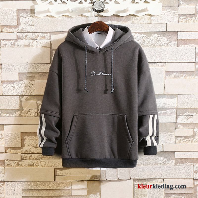 Losse Hoodie Heren Mannelijk Student Trend Herfst Gaten