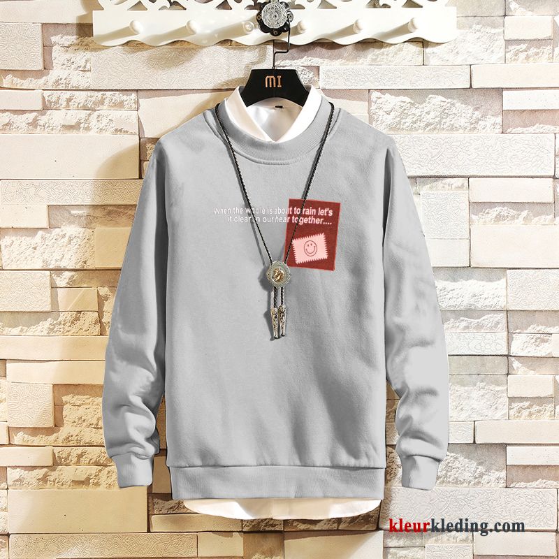 Losse Hoodie Heren Mannelijk Student Trend Herfst Gaten