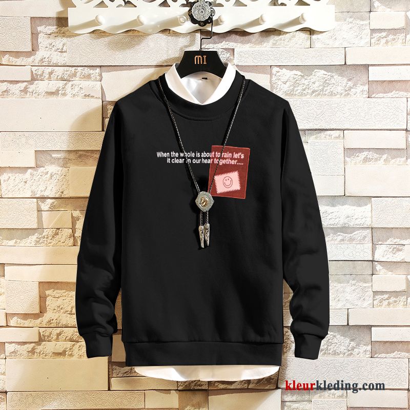 Losse Hoodie Heren Mannelijk Student Trend Herfst Gaten