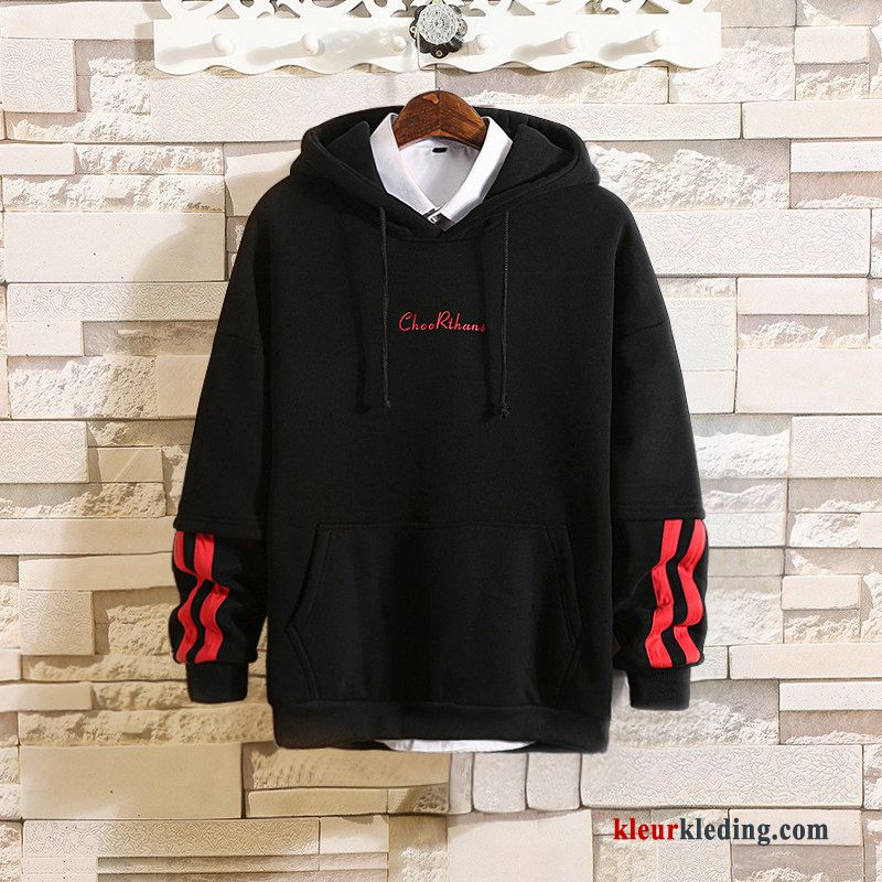 Losse Hoodie Heren Mannelijk Student Trend Herfst Gaten