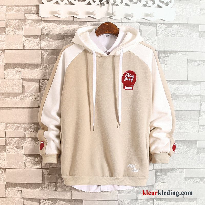 Losse Hoodie Heren Mannelijk Student Trend Herfst Gaten