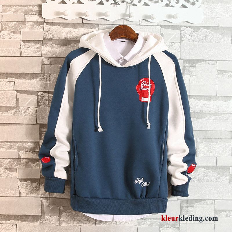 Losse Hoodie Heren Mannelijk Student Trend Herfst Gaten