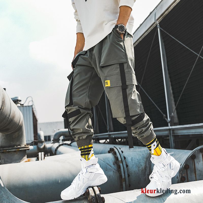 Losse Trend Cargo Broek Heren Joggingbroek Voorjaar Hip-hop Strak