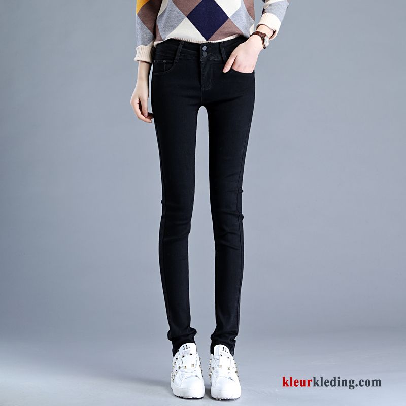 Mini 2018 Broek Skinny Zwart Dames Spijkerbroek Jeans Nieuw