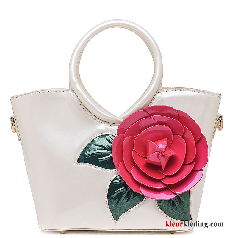 Mini Campus Handtas Voorjaar Messenger Tas Nieuw Vintage Bloemen Dames