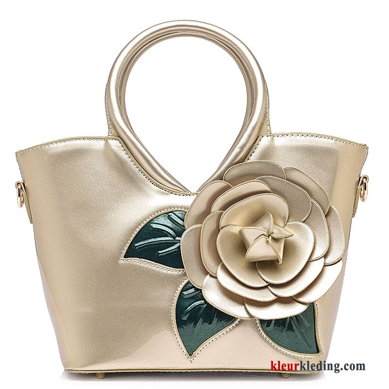 Mini Campus Handtas Voorjaar Messenger Tas Nieuw Vintage Bloemen Dames