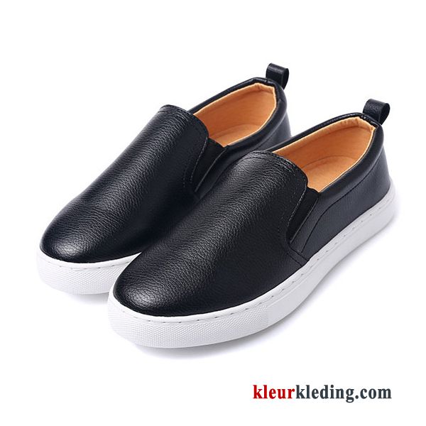 Mocassins Plat Echt Leer Vrouwen Mocassin Casual Loafers Herfst Schoenen Dames Wit