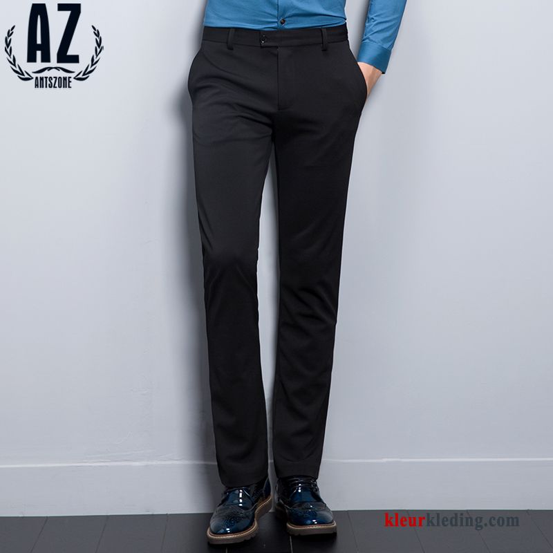 Nieuw 2018 Broek Blauw Heren Casual Slim Fit Trend