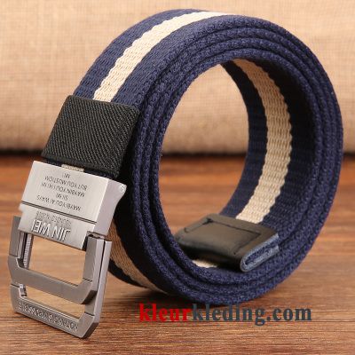 Outdoor Riem Verlengen Student Tiener Heren Canvas Mode