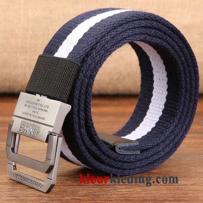 Outdoor Riem Verlengen Student Tiener Heren Canvas Mode