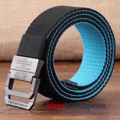 Outdoor Riem Verlengen Student Tiener Heren Canvas Mode