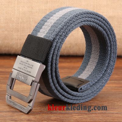 Outdoor Riem Verlengen Student Tiener Heren Canvas Mode